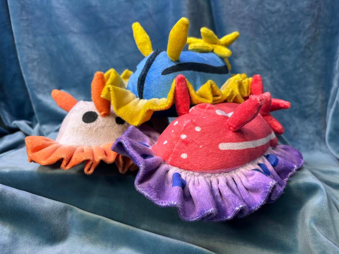 Nudibranch Plushies